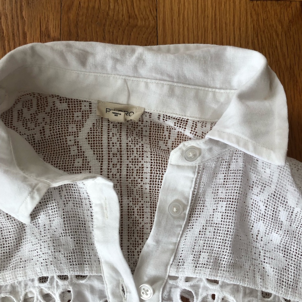 Anthropologie Pilcro cutworm bubble sleeve shirt - Picture 6 of 9